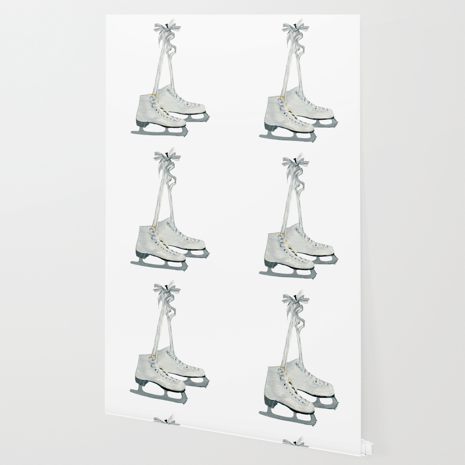 Figure Skates Wallpaper By Helenaart Society6