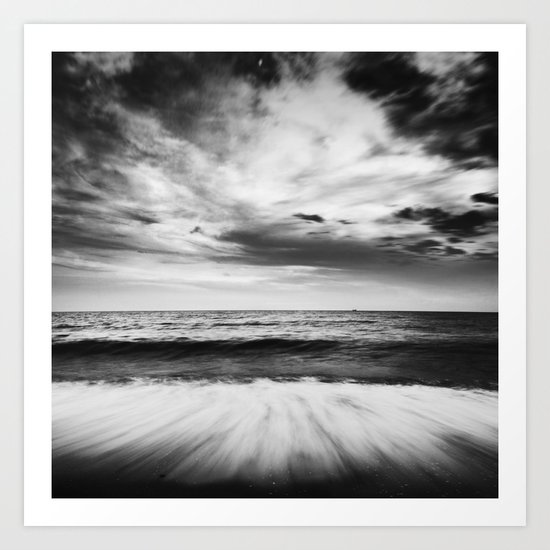 Into the sea Art Print