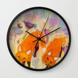 Frankie and Johnnie Wall Clock | Redfox, Spellthorne19, Wendythompson, Painting 