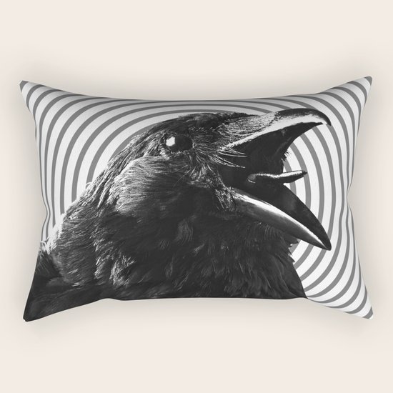 Crow Rectangular Pillow