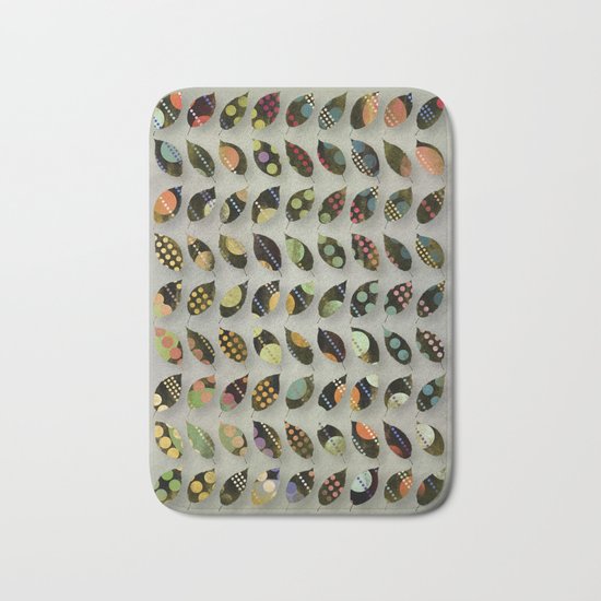Pop Leaves Bath Mat