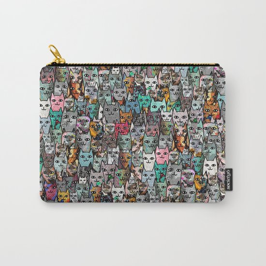 Gemstone Cats Carry-All Pouch