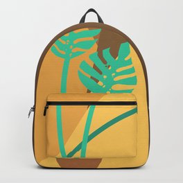 Monstera Backpack