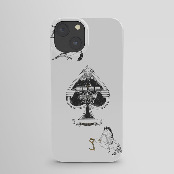 The ace of spades iPhone Case