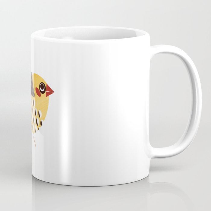 Birds: Red Eared Firetail Coffee Mug