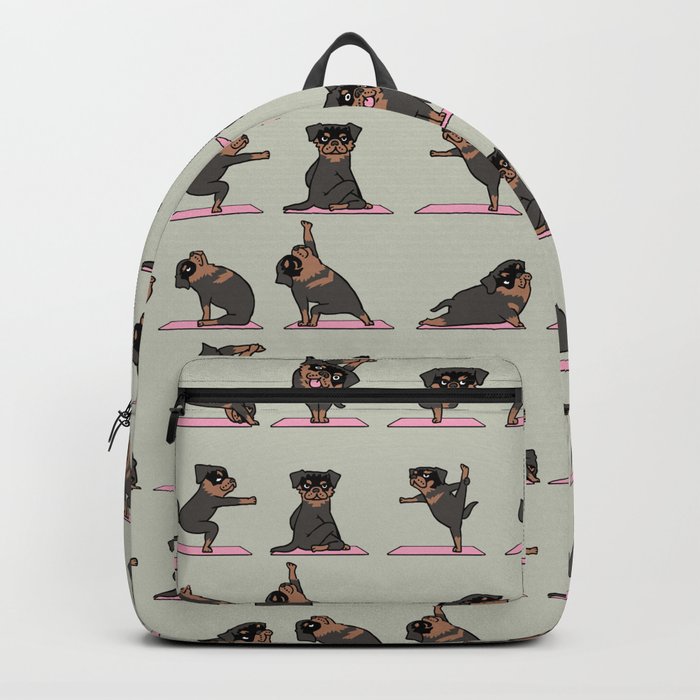 Rottweiler Yoga Backpack