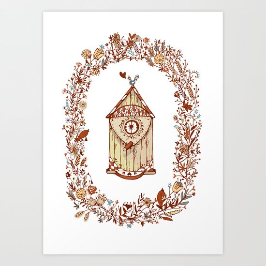 Birdhouse Art Print