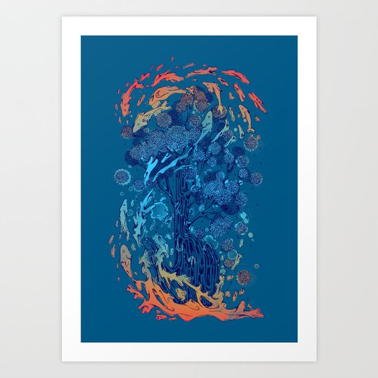 point of infinity Art Print