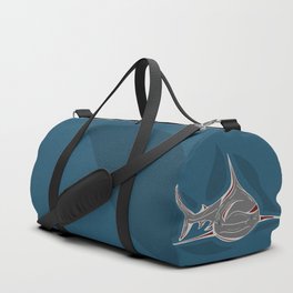The Great Grey Shark Duffle Bag