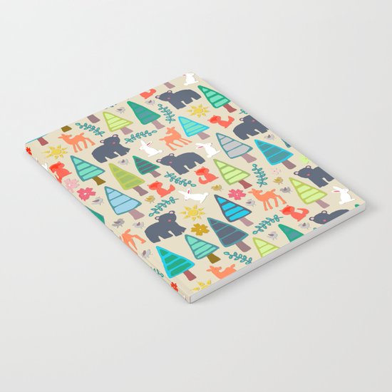 summer woodland Notebook