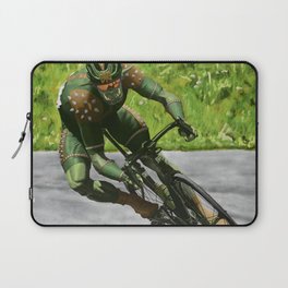Fantasy Cyclist Bike Racing Laptop Sleeve