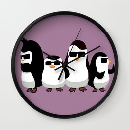 Penguins of Madagascar Wall Clock