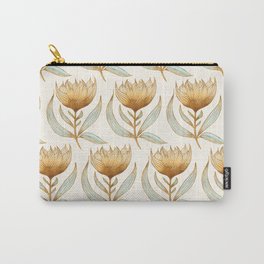 Bohemian Sunflower Pattern Carry-All Pouch