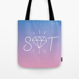 Seventeen Carat Fan Design Tote Bag