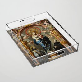 Our Lady of Good Counsel Acrylic Tray