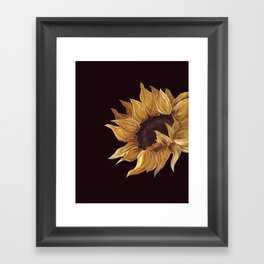 The Sunflower Framed Art Print