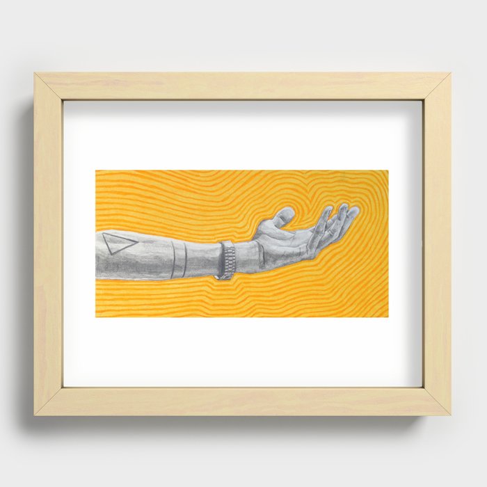 Outstretched Arm Recessed Framed Print