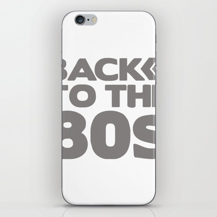 BACK TO THE 80s iPhone Skin