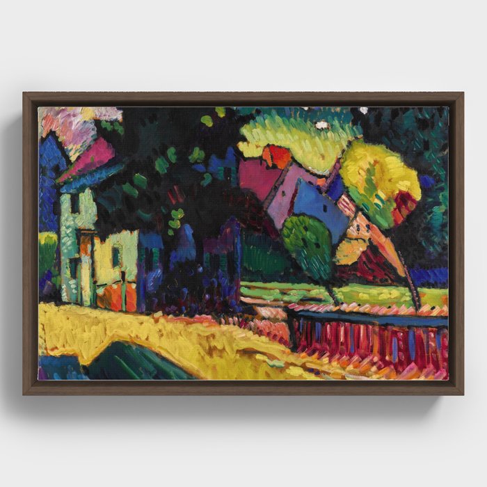 Wassily Kandinsky | Abstract art Framed Canvas