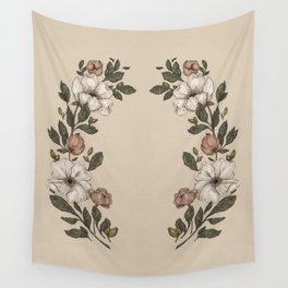 Floral Laurel Wall Tapestry