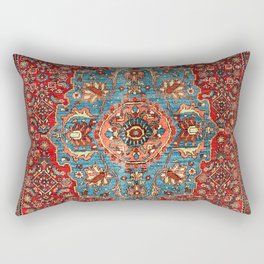 Bidjar Antique Kurdish Northwest Persian Rug Print Rectangular Pillow