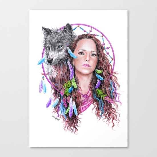 Heather Canvas Print