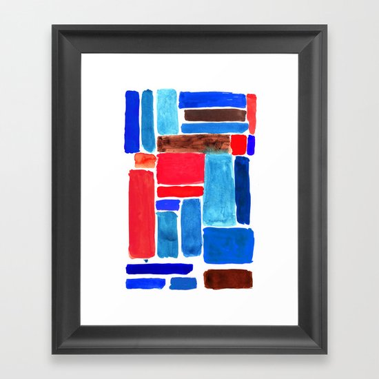 Pools Project Framed Art Print