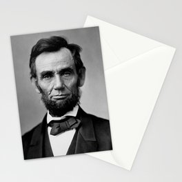 Abraham Lincoln Portrait - 1863 Stationery Card
