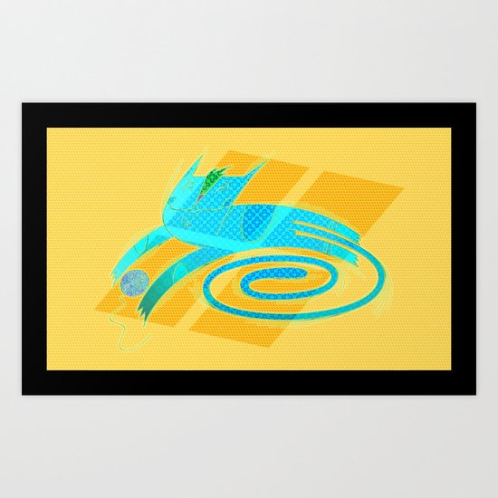 Cat Art Print