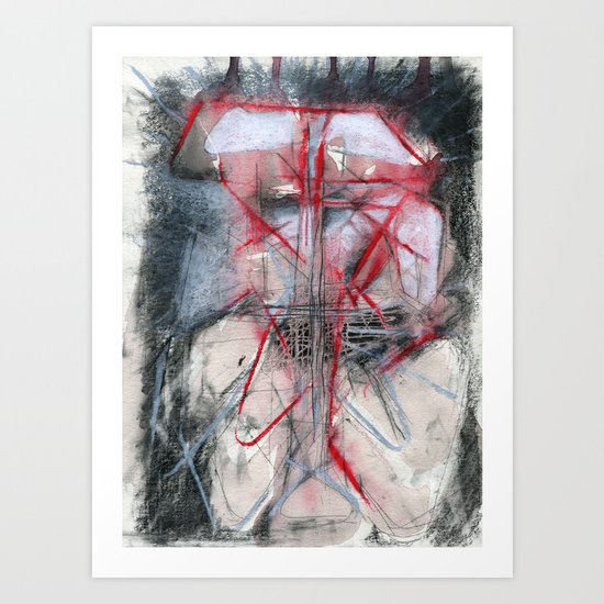 palimpsest II Art Print