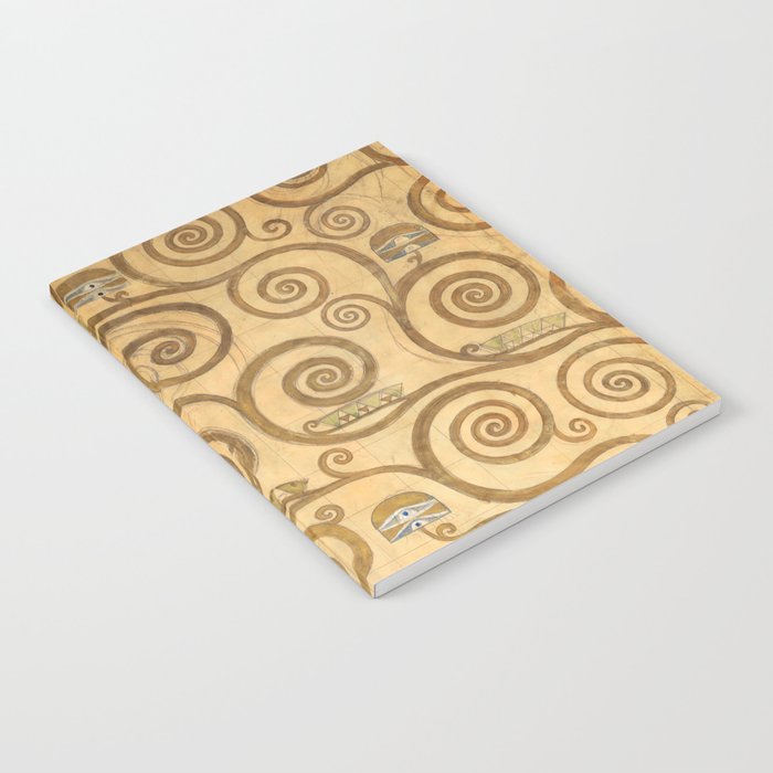 Gustav Klimt - Expectation, Stoclet Frieze Notebook