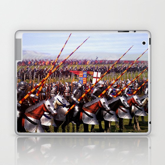 Medieval Army in Battle Laptop & iPad Skin