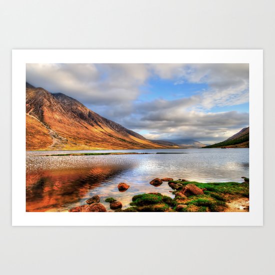 Loch Etive Art Print
