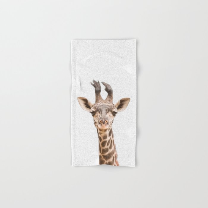 little giraffe bath towel