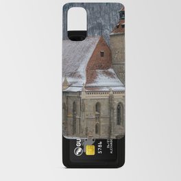 The black church in the city of Brasov Android Card Case