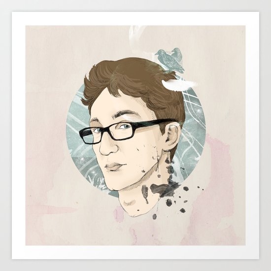 Contact Art Print