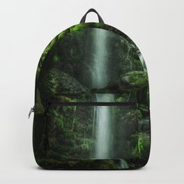 Mallyan in Green Backpack