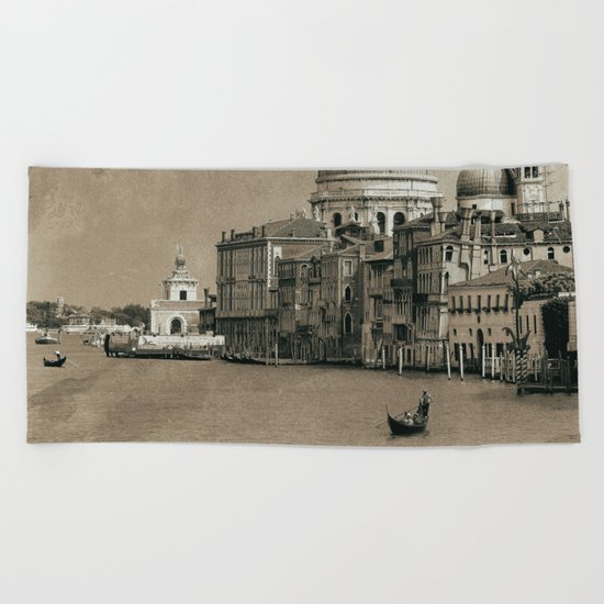 One day in Venice II Beach Towel