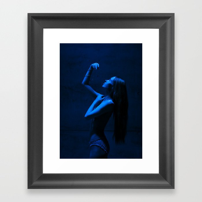 Blue Hour Framed Art Print