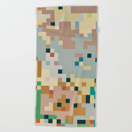 Pixelmania XIV Beach Towel