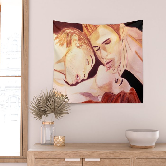 The Vampire Diaries Wall Tapestry by Jonboistars Society6
