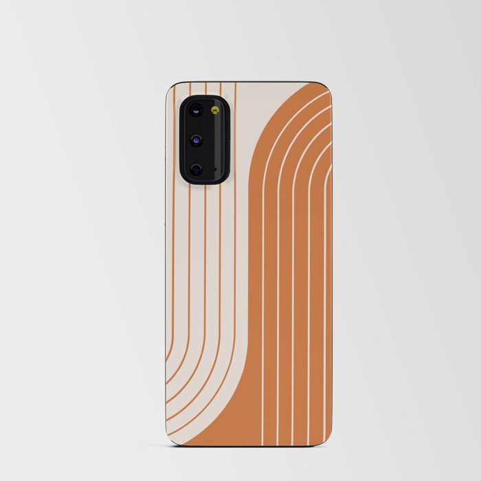 Two Tone Line Curvature LXXXIV Android Card Case