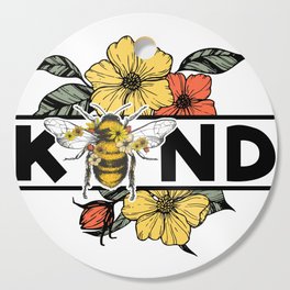 Retro Be Kind Bee Cutting Board
