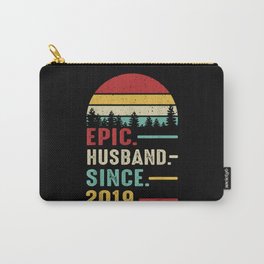 2nd Wedding Anniversary Gift for Him Epic Husband Carry-All Pouch