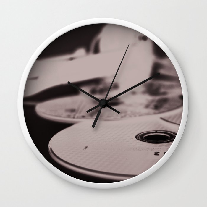Studio Decor Wall Clock By Amberleysgallery Society6