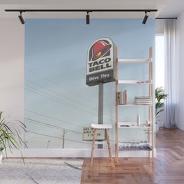 Taco Bell Drive Thru Wall Mural