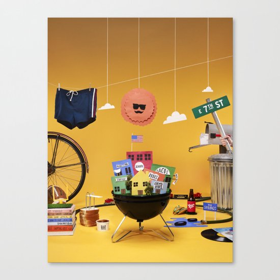 One Canvas Print