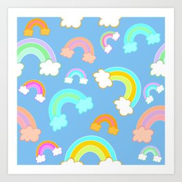 Uliuli Rainbows for Days Art Print