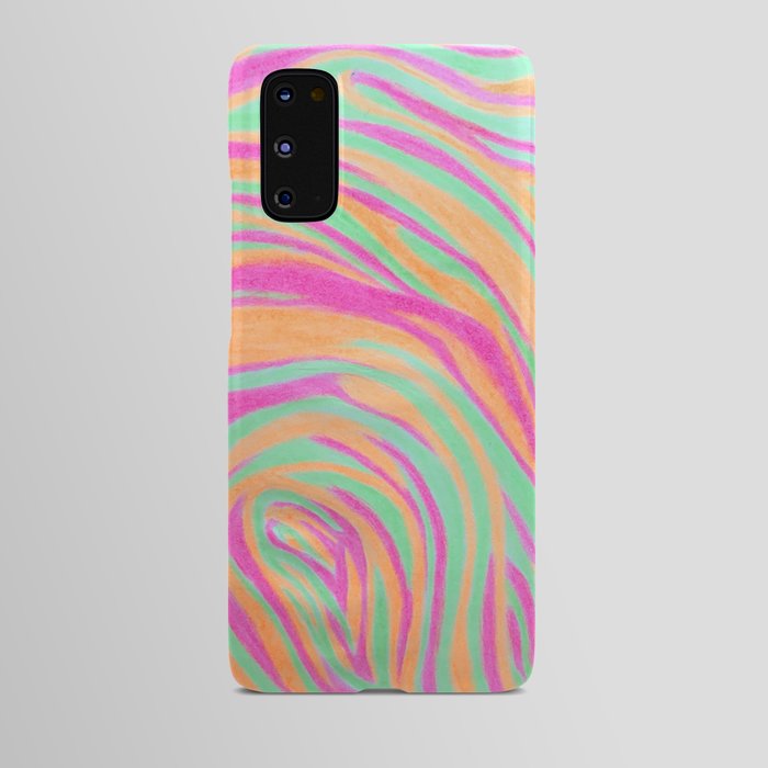 Neon Marble Android Case