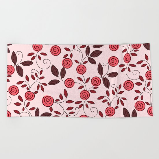 color 5 Beach Towel